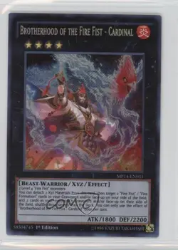Brotherhood of the Fire Fist - Cardinal 1st Ed. YuGiOh MegaTins Mega Pack - Image 1
