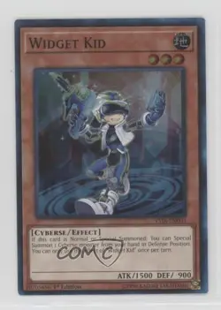 Widget Kid (SR) 1st Ed. YuGiOh Structure Deck: Codebreaker #YS18-EN003 - Image 1