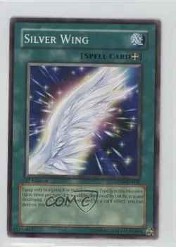 Silver Wing 1st Ed. YuGiOh Yusei Fudo 2 Duelist Pack #DP09-EN020 2010 - Image 1