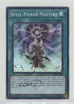 Spell Power Mastery (SR) 1st Ed. YuGiOh Structure Deck: Order of the casters - Image 1