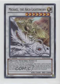 Michael the Arch-Lightsworn 1st Ed. YuGiOh Realm of Light Structure Deck - Image 1