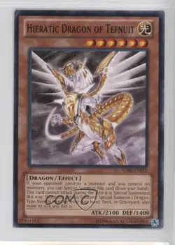 Hieratic Dragon of Tefnuit Unlimited YuGiOh Saga Blue Eyes White Structure Deck - Image 1