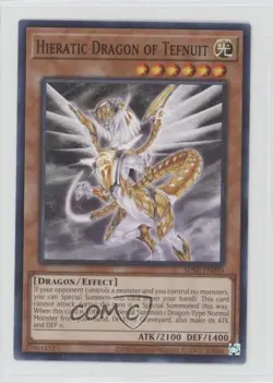 Hieratic Dragon of Tefnuit Unlimited YuGiOh Saga Blue Eyes White Structure Deck - Image 1