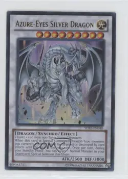 Azure-Eyes Silver Dragon Unlimited YuGiOh Saga of Blue Eyes White Structure Deck - Image 1