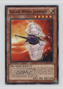 Solar Wind Jammer 1st Ed. YuGiOh Cyber Dragon Revolution Structure Deck - Image 1