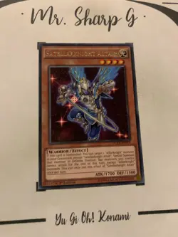 SATELLARKNIGHT ALTAIR - 1st EDITION DUEA-EN019 ENGLISH Yu-Gi-Oh! CARD GAME RARE - Image 5