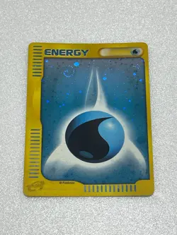 Water Energy Pokemon Card Japanese 2002 Holo E-Series McDonald's Promo - Image 1