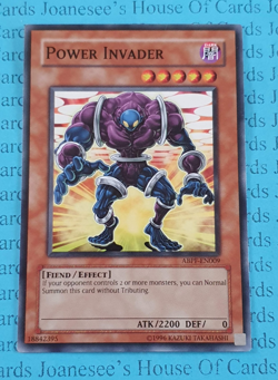 ABPF-EN009 Power Invader Yu-Gi-Oh Card Unl New - Image 1