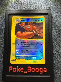 Pokemon Card TCG Kingler Reverse Holo 15/165 Rare Expedition 2002 Nintendo LP - Image 1