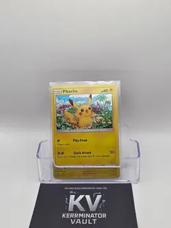 Pokemon Pikachu Holofoil Card 4/12 McDonald's 2018 Collection 62 - Image 1