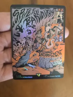 MTG Spiteful Banditry - Foil - Borderless Poster, NM-Mint, English - Image 2
