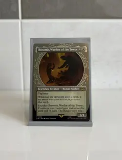 MTG Boromir Warden of the Tower Showcase Foil LOTR Tales of Middle-earth NM - Image 1
