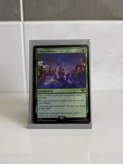 MTG Elven Chorus Foil - Lord of the Rings Tales of Middle-earth - NM - Image 1