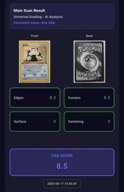 Carte Pokemon Ronflex 11/64 Holo Edition 1 - Jungle - FR -CGA Grading 8,5/10 - Image 2