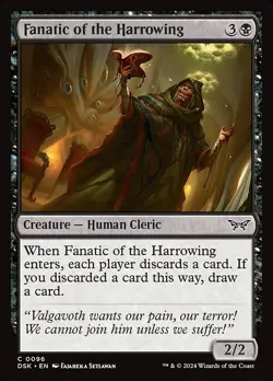 [MTG] Fanatic of the Harrowing (0096) (DSK) LP-HP - Image 1
