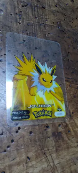 Jolteon 135 Pokemon Lamincards Edibas - ITA - GOOD - Image 1