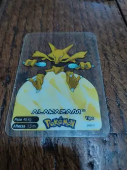 Alakazam 65 Pokemon Lamincards Edibas - ITA - EXC - Image 1
