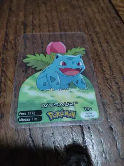 Ivysaur 2 Pokemon Lamincards Edibas - ITA - EXC - Image 1