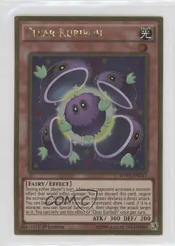 Clear Kuriboh Gold Edition 1st Ed. YuGiOh The Dark Side of Dimensions Movie Pack - Image 1