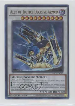 Ally of Justice Decisive Armor 1st Ed. YuGiOh Hidden Arsenal: Chapter 1 - Image 1