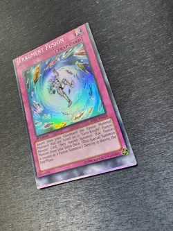 YuGiOh! Fragment Fusion HA07 - Error Misprint Miscut 1st Edition Near Mint - Image 5