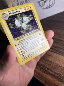 Magneton Fossil HOLO - 11/62 - Pokemon Card Rare 1999 - NEAR MINT - Image 4