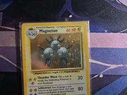 Pokemon TCG Magneton 009/102 Base Set Holo Rare card Holofoil - Image 3