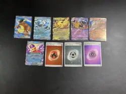 Pokemon 151: 9 Card Lot (Full Art Kangaskhan, Ex’s, Energies, Etc) - NM - Image 1