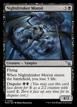 [MTG] Nightdrinker Moroii (0096) (MKM) LP-HP - Image 1
