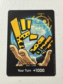 One Piece - DON!! Card (Trafalgar Law) NM/M Condition - English - Image 1