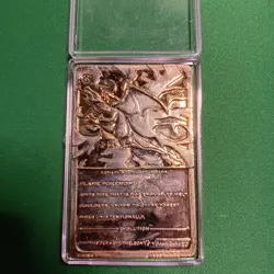 Pokemon 23K Gold Plated Charizard Burger King Nintendo Promo Card 1999 - Image 2