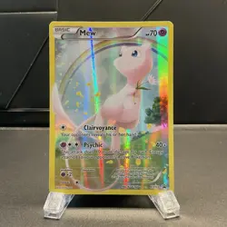 Mew XY110 - XY Black Star Promo [Lightly Played] - Full Art Holo Pokemon Card - Image 3