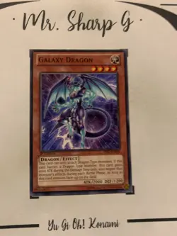 GALAXY DRAGON - 1st EDITION PRIO-EN098 ENGLISH Yu-Gi-Oh! CARD COMMON KONAMI 2014 - Image 3