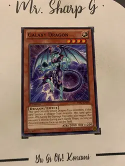 GALAXY DRAGON - 1st EDITION PRIO-EN098 ENGLISH Yu-Gi-Oh! CARD COMMON KONAMI 2014 - Image 4