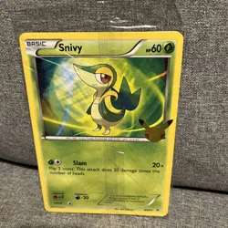 Pokemon Card First Partner Pack Unova 25th Anniversary 3x Cards Per Pack - Image 1