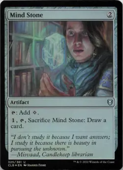 Mind Stone - FOIL - U Commander Legends: Battle for Baldur's Gate 325 - MTG - Image 1