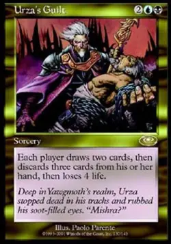 Urza's Guilt - Medium Play MTG Planeshift - Image 1