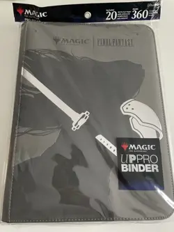 Final Fantasy Ultra Pro Binder Sephiroth Zippered 9-Pocket MTG - Image 1