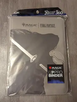 Final Fantasy Ultra Pro Binder Sephiroth Zippered 9-Pocket MTG - Image 1