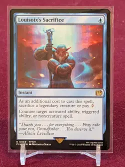 Louisoix's Sacrifice MTG Final Fantasy M/NM, English - Regular - Image 1