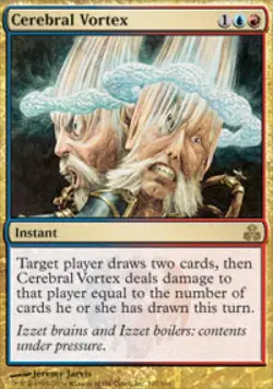Cerebral Vortex - Medium Play MTG Guildpact - Image 1