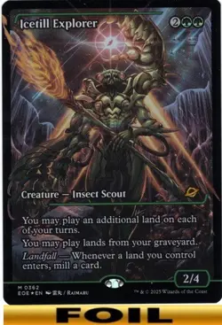 1x - Icetill Explorer - FOIL SHOWCASE #362 - Edge of Eternities - NM MTG - Image 1