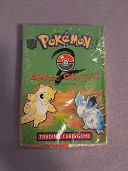 Pokemon TCG-GRASS Chopper Base Set 2 1999 Theme Deck Factory Sealed Minor damage - Image 1