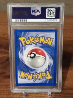 1999 POKEMON BASE SET SHADOWLESS #99 GRASS ENERGY PSA 10 - Image 2