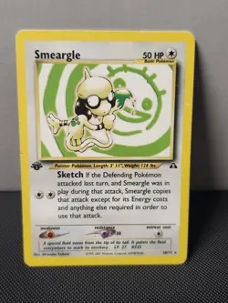 Pokemon Cards: Neo Discovery 1st Edition Rare: Smeargle 30/75 - Image 1