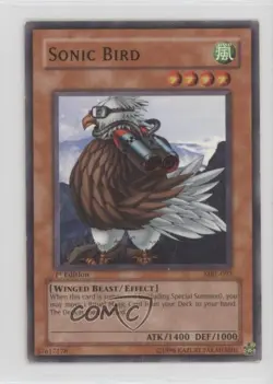 Sonic Bird 1st Ed. YuGiOh Magic Ruler Booster #MRL-093 2002 - Image 1