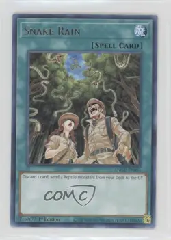 R - Snake Rain 1st Ed. YuGiOh Ancient Guardians #ANGU-EN051 - Image 1