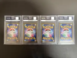 PSA10 Pokemon Card Set Leafeon Glaceon Sylveon and Umbreon VMAX from Japan - Image 2