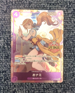 O-Nami Nami Official Judge Promotion Pack Vol.1 Promo One Piece Card Japanese - Image 1