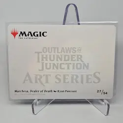 MTG Marchesa, Dealer of Death Art Card 27/54 Outlaws of Thunder Junction OTJ - Image 2